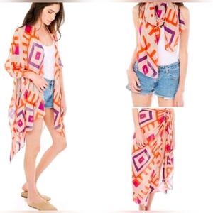 Michael Stars Scarf/Sarong- "Bonfire" *NWT*